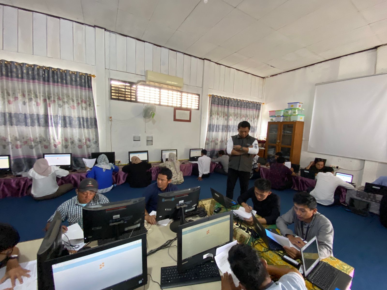 Ketua Bawaslu Lampung Barat Tes Tertulis