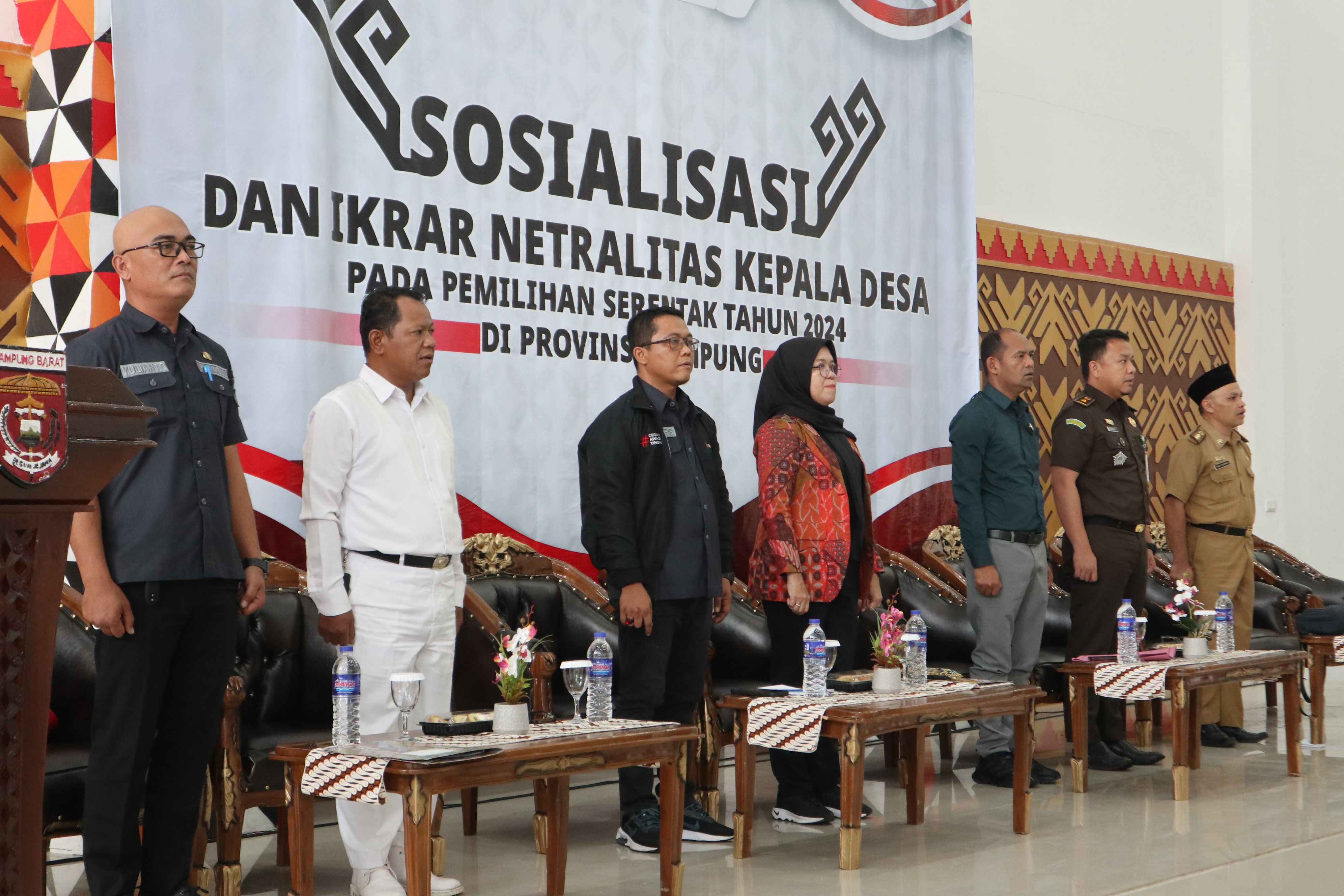 Sosialisasi dan Ikrar Netralitas Kepala Desa