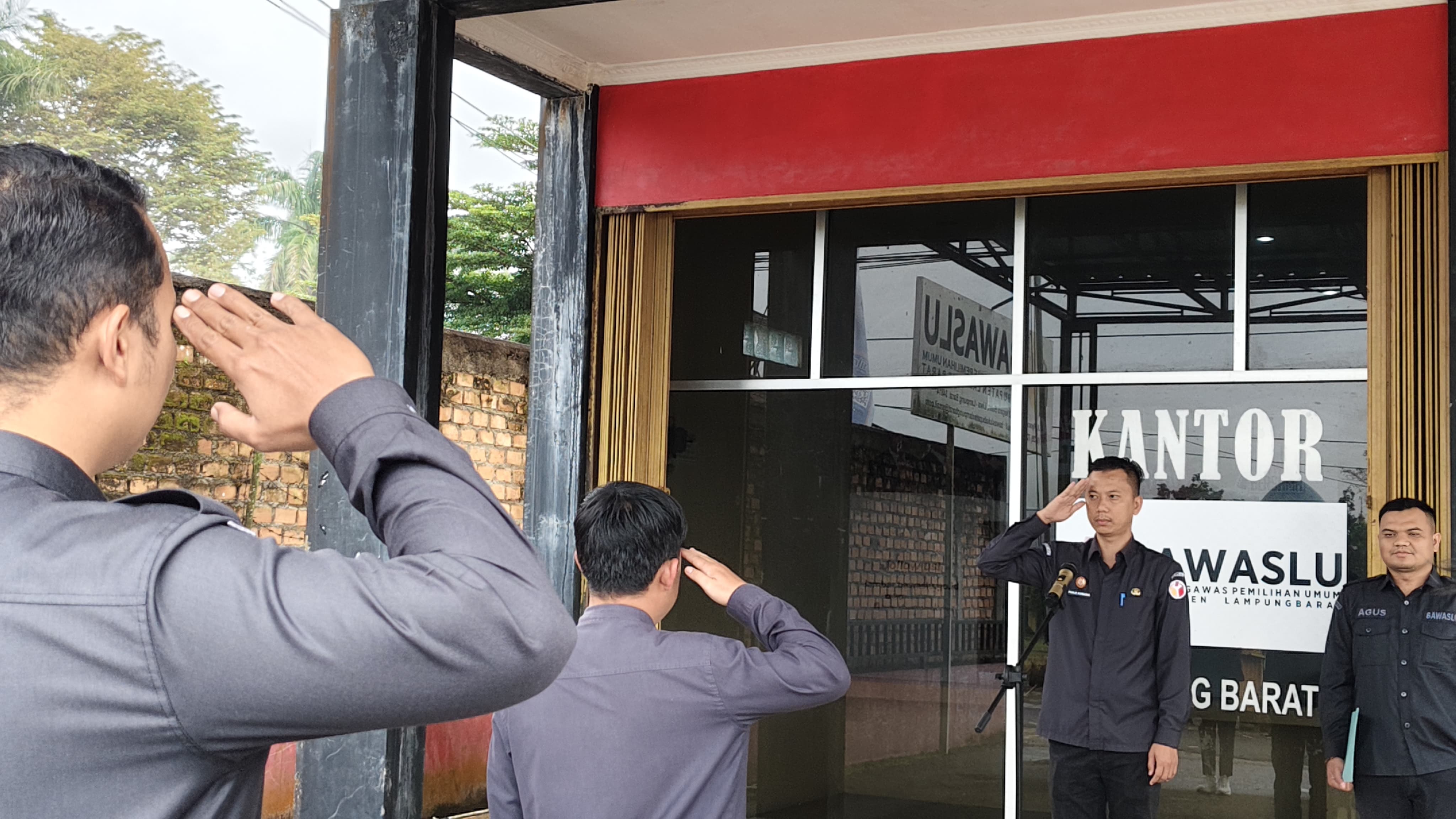 Foto Saat Apel Rutin