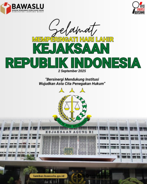 Ucapan Selamat Hari Lahir Kejaksaan RI