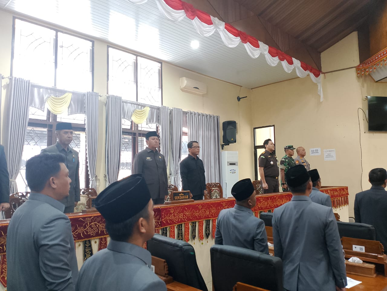 Foto Saat Rapat Paripurna DPRD