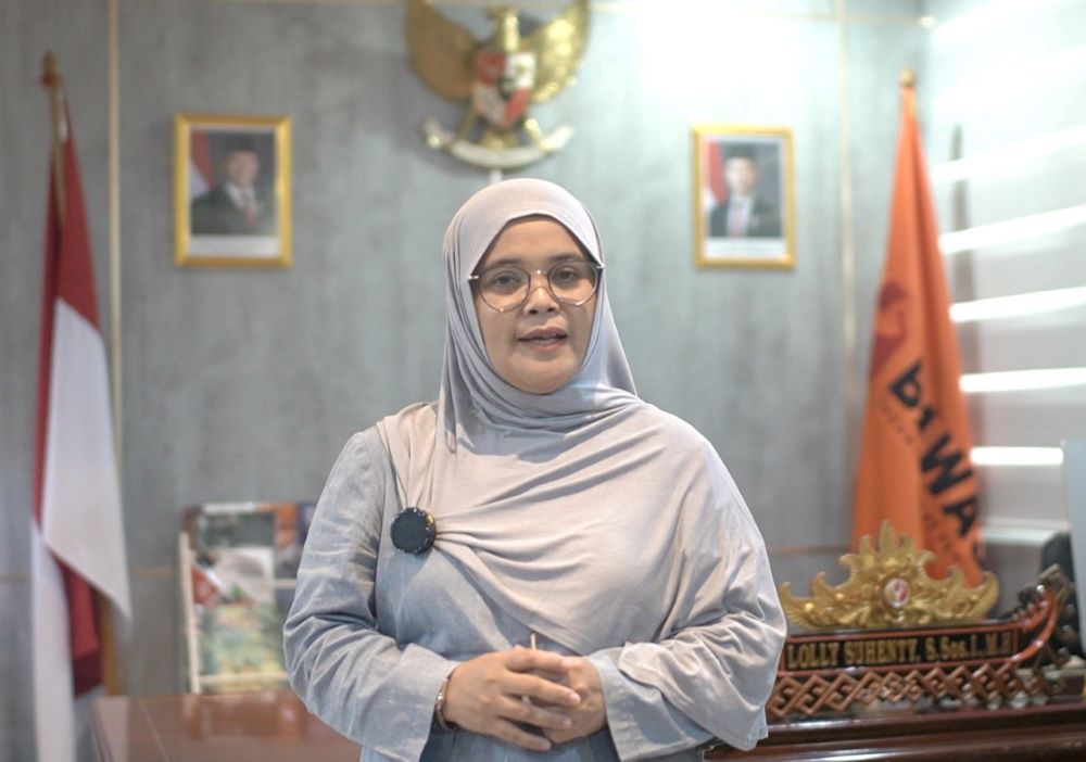 Anggota Bawaslu Lolly Suhenty dalam Kultum Ngabuburit Pengawasan bertema Refleksi Pencegahan, Partisipasi Masyarakat & Hubungan Masyarakat yang ditayangkan melalui kanal YouTube Bawaslu, Senin (2/3/2026).