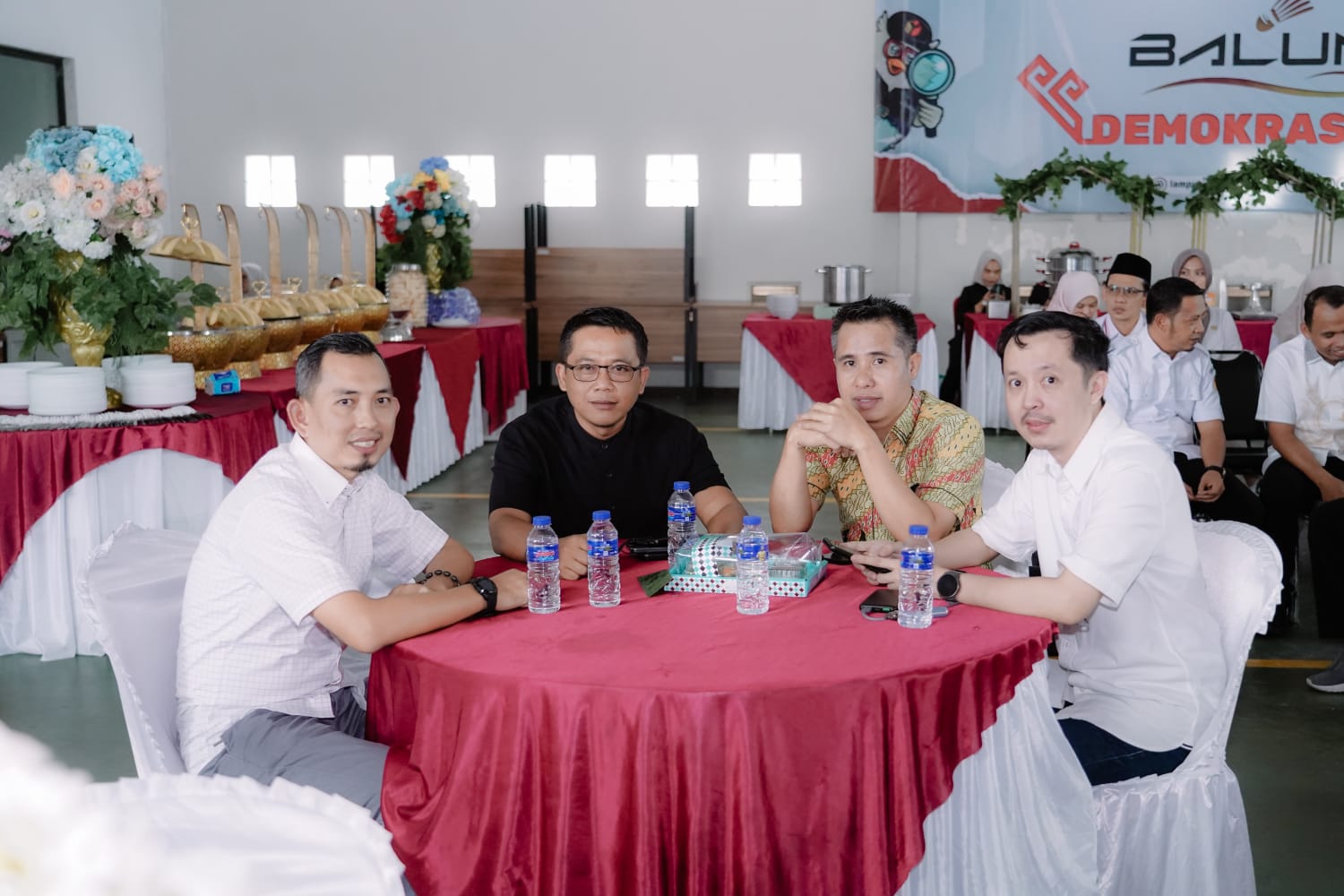 Foto Ketua Bawaslu Lampung Barat Saat Rakor