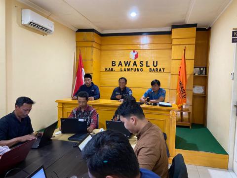 Pimpinan Bawaslu Kabupaten Lampung Barat 