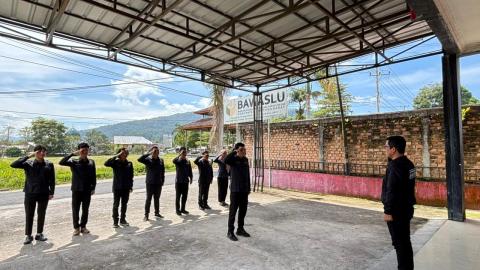Foto peserta apel