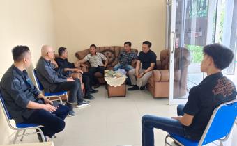 Foto Kunjungan Satreskrim di Bawaslu Lambar