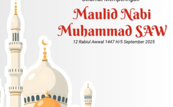 Ucapan Selamat Memperingati Maulid Nabi Muhammad SAW