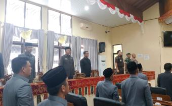 Foto Saat Rapat Paripurna DPRD