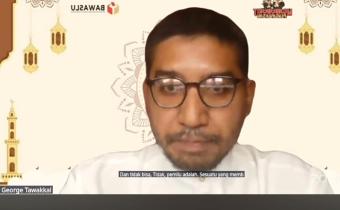 Dosen Universitas Brawijaya George Tawakkal memberikan materi Penguatan SDM  Pengawas Pemilu dalam Ngabuburit Pengawasan yang disiarkan langsung melalui kanal Youtube Bawaslu RI, Jumat (27/2/2026).