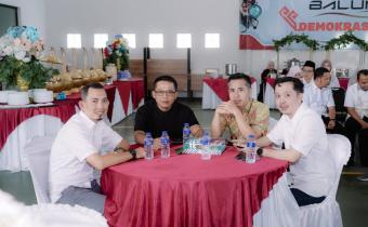 Foto Ketua Bawaslu Lampung Barat Saat Rakor